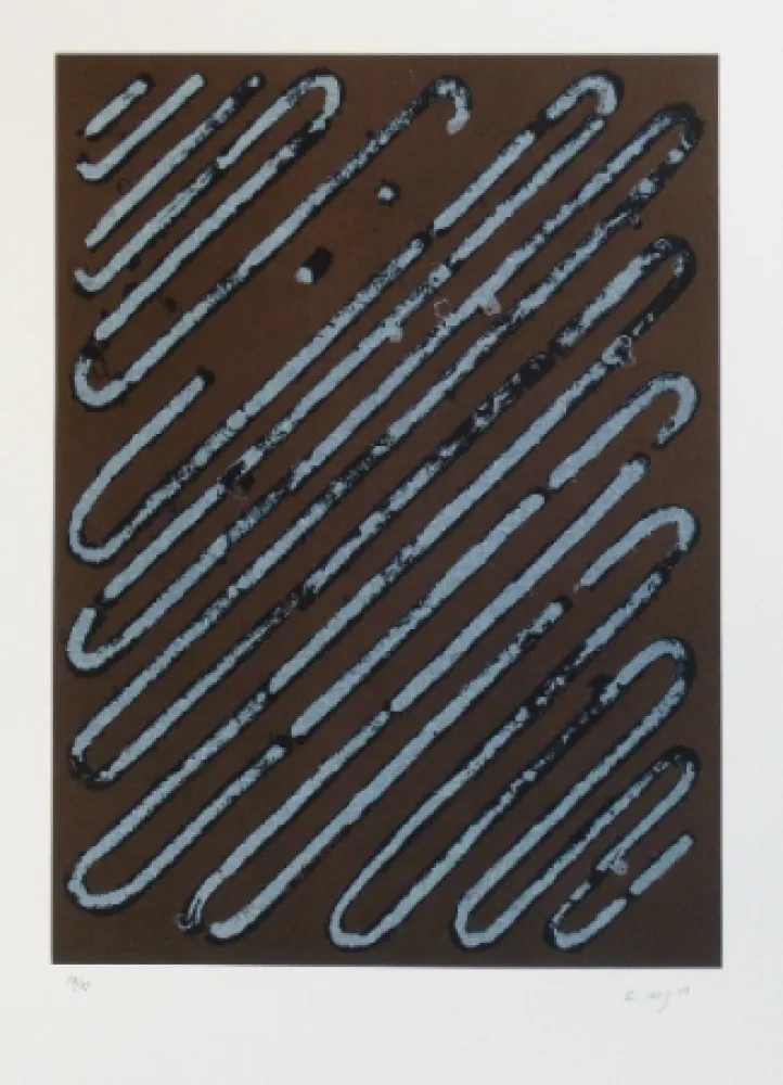 Lithograph Moses - Cargot-Trac