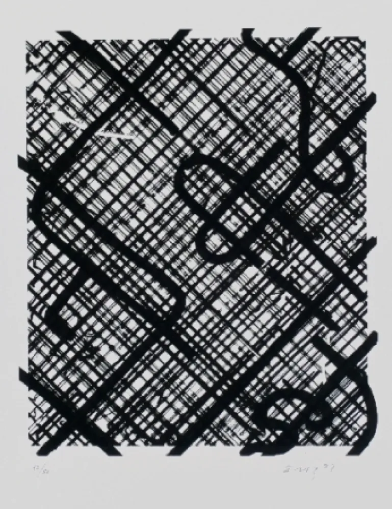 Lithograph Moses - Ricco-Trac