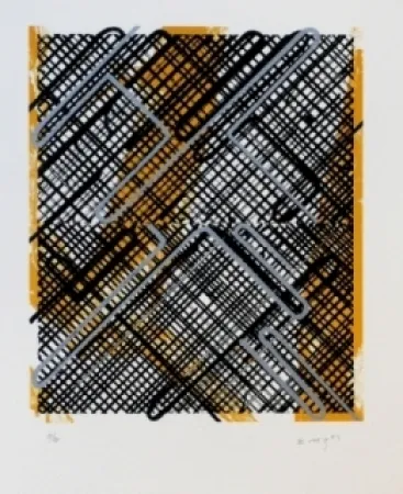 Lithograph Moses - Shago 1