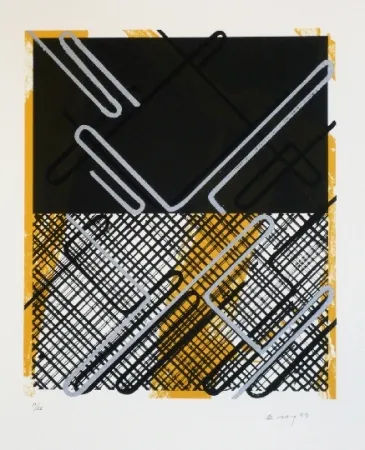 Lithograph Moses - Shago 2