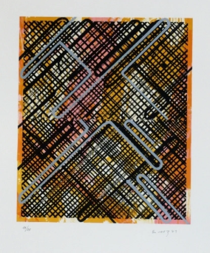 Lithograph Moses - Shago 4