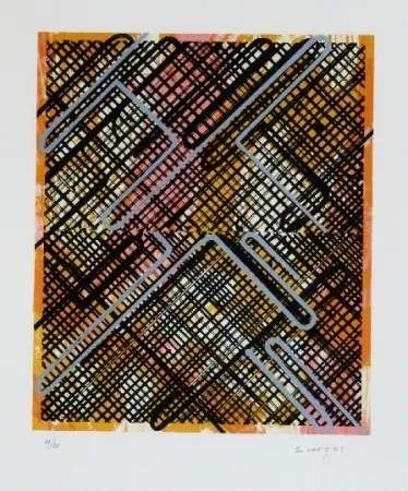 Lithograph Moses - Shago 4