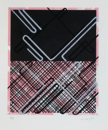 Lithograph Moses - Shago 5