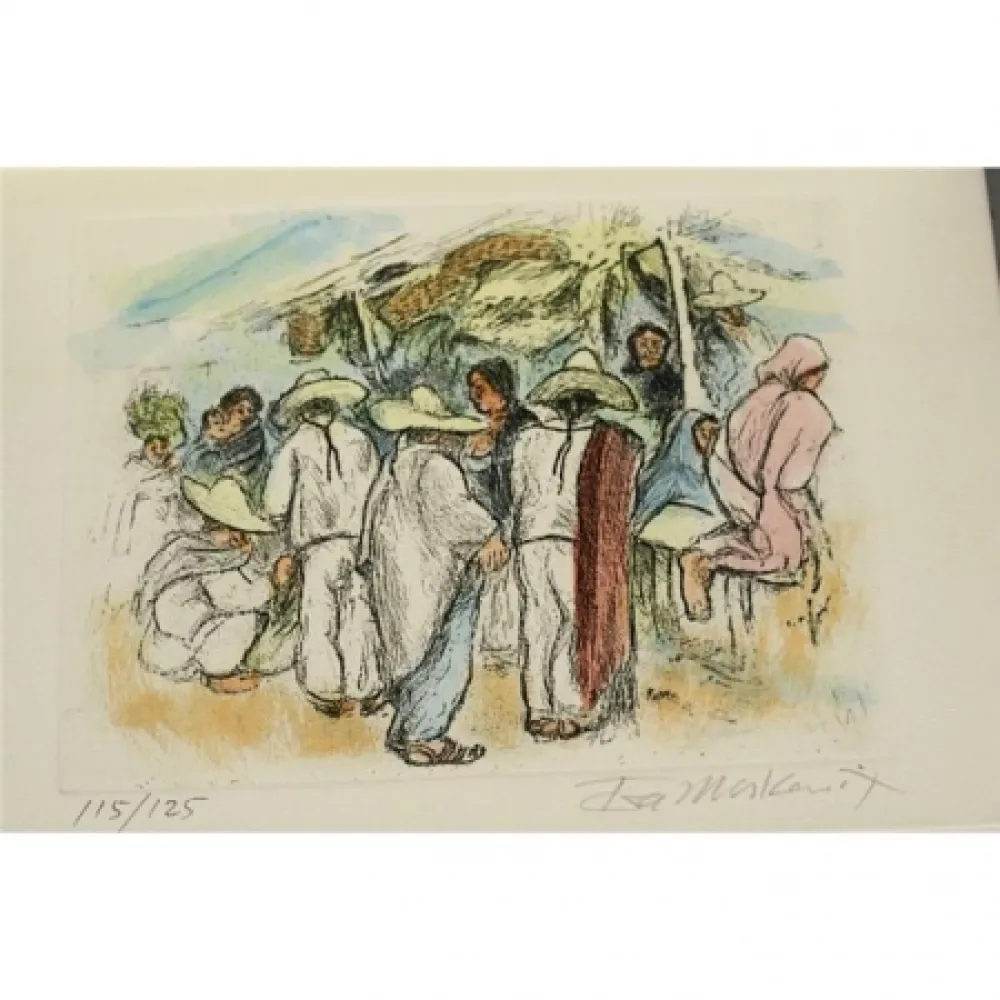 Etching Moskowitz - Ira Moskowitz Graphics - A Catalogue Raisonné 1929-1975