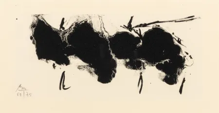 Etching And Aquatint Motherwell - Altamira Elegy