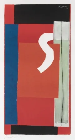 Lithograph Motherwell - In Celebration