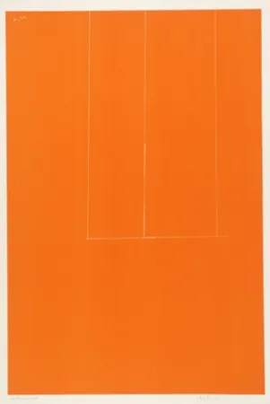 Screenprint Motherwell - London Series I: Untitled