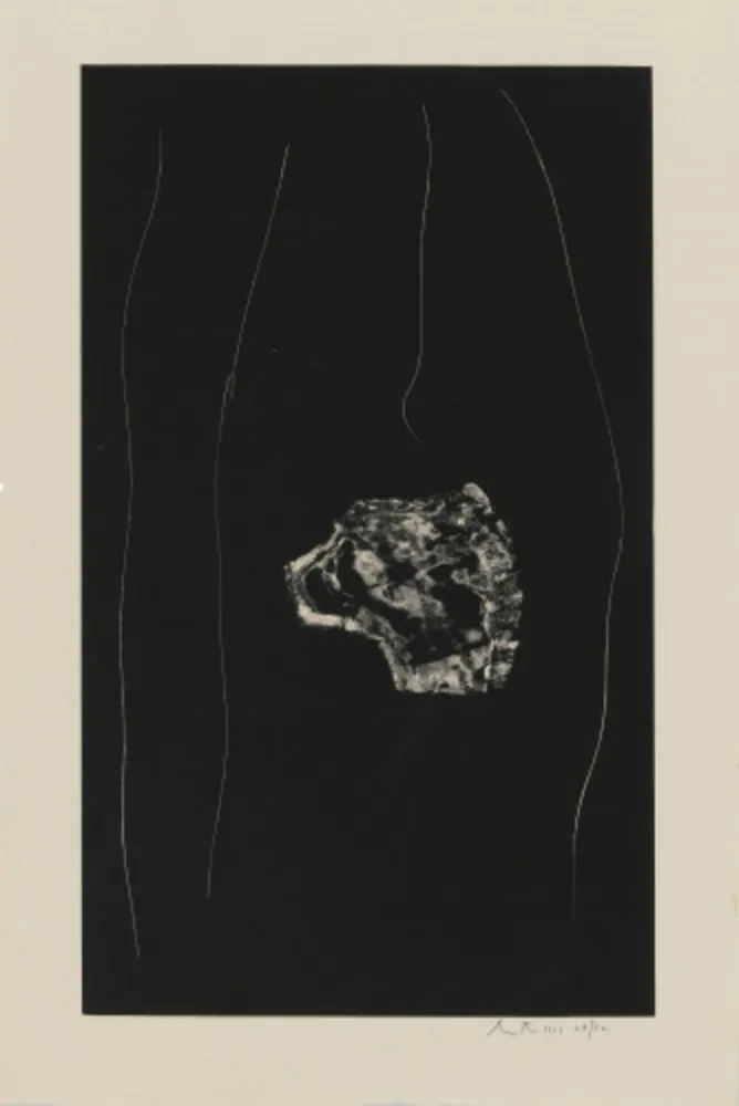 Lithograph Motherwell - Soot-Black Stone, #3