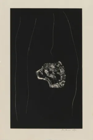 Lithograph Motherwell - Soot-Black Stone, #3