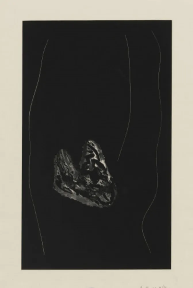 Lithograph Motherwell - Soot-Black Stone, #4