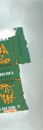 Lithograph Motherwell - St. Michael I (State I)