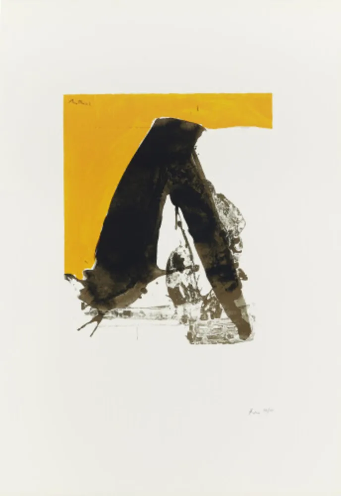 Screenprint Motherwell - Untitled 1 from The Basque Suite