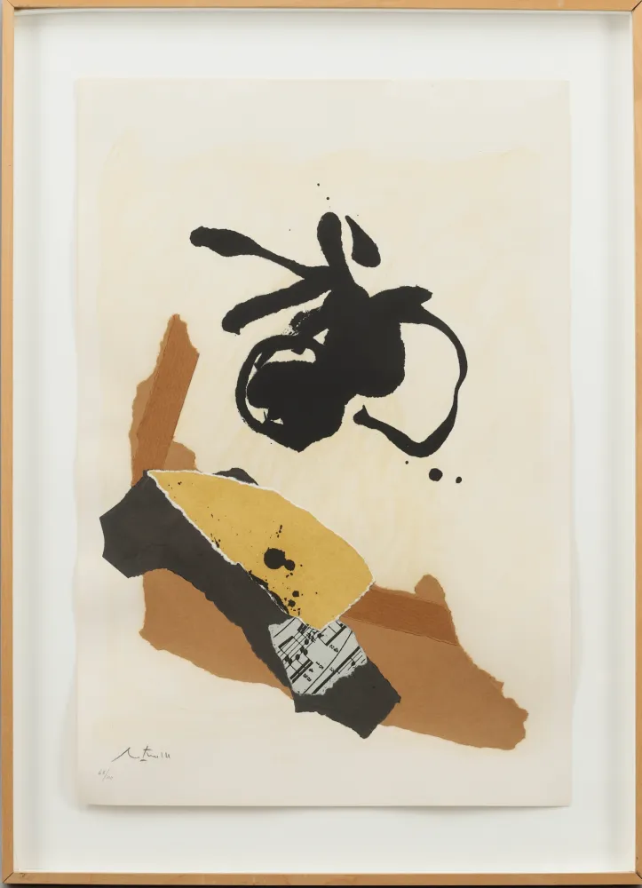 Lithograph Motherwell - Untitled