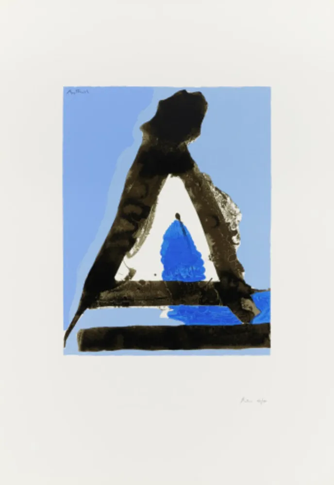 Screenprint Motherwell - Untitled 2 from The Basque Suite