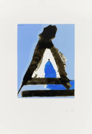 Screenprint Motherwell - Untitled 2 from The Basque Suite