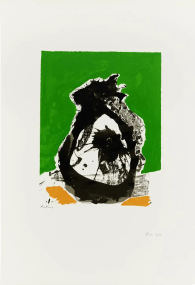 Screenprint Motherwell - Untitled 6 from The Basque Suite,