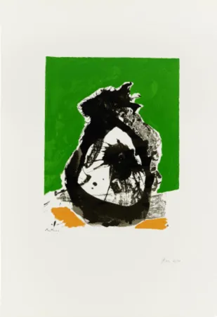 Screenprint Motherwell - Untitled 6 from The Basque Suite,