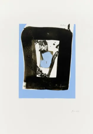 Screenprint Motherwell - Untitled 7 from The Basque Suite
