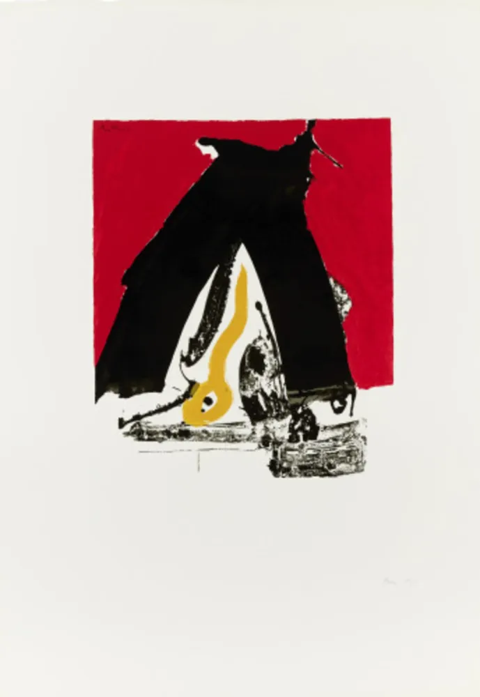 Screenprint Motherwell - Untitled 8 from The Basque Suite