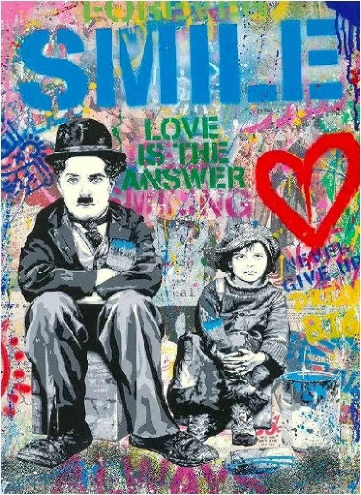 Screenprint Mr Brainwash - Day Dreaming, 2020 