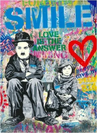 Screenprint Mr Brainwash - Day Dreaming, 2020 