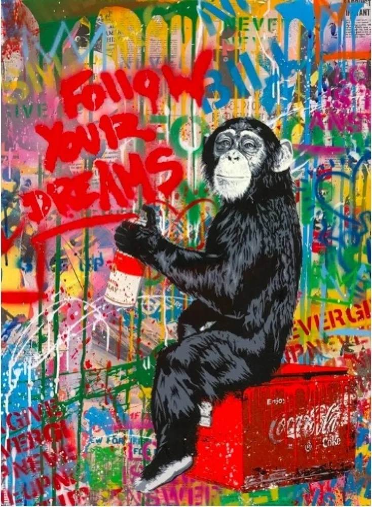Screenprint Mr Brainwash - Everyday Life, 2020