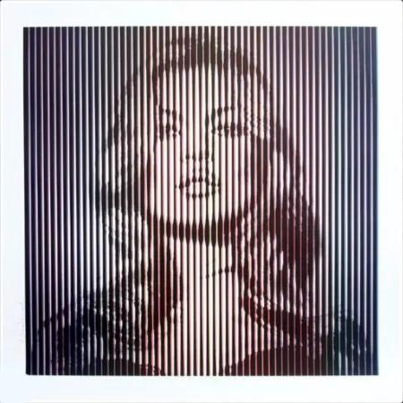 Screenprint Mr. Brainwash - Fame Moss Rainbow Variant