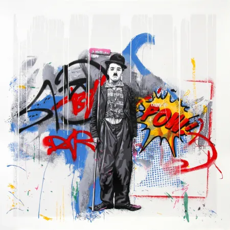 Screenprint Mr. Brainwash - GOLD RUSH