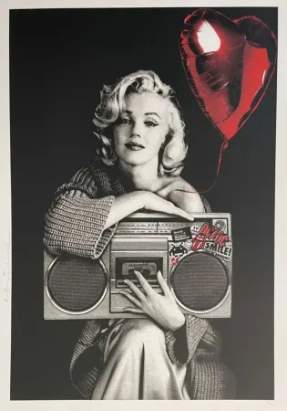 Screenprint Mr Brainwash - Happy Birthday To Me