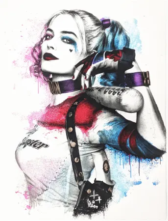 Screenprint Mr. Brainwash - HARLEY