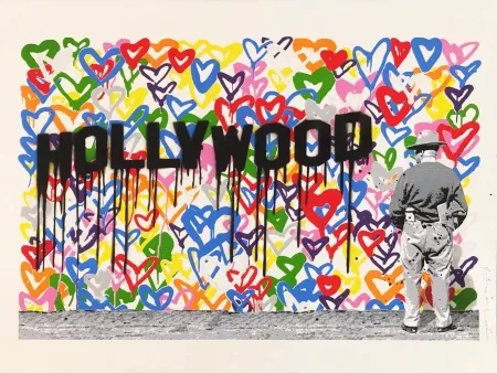 Screenprint Mr. Brainwash - Hollywood