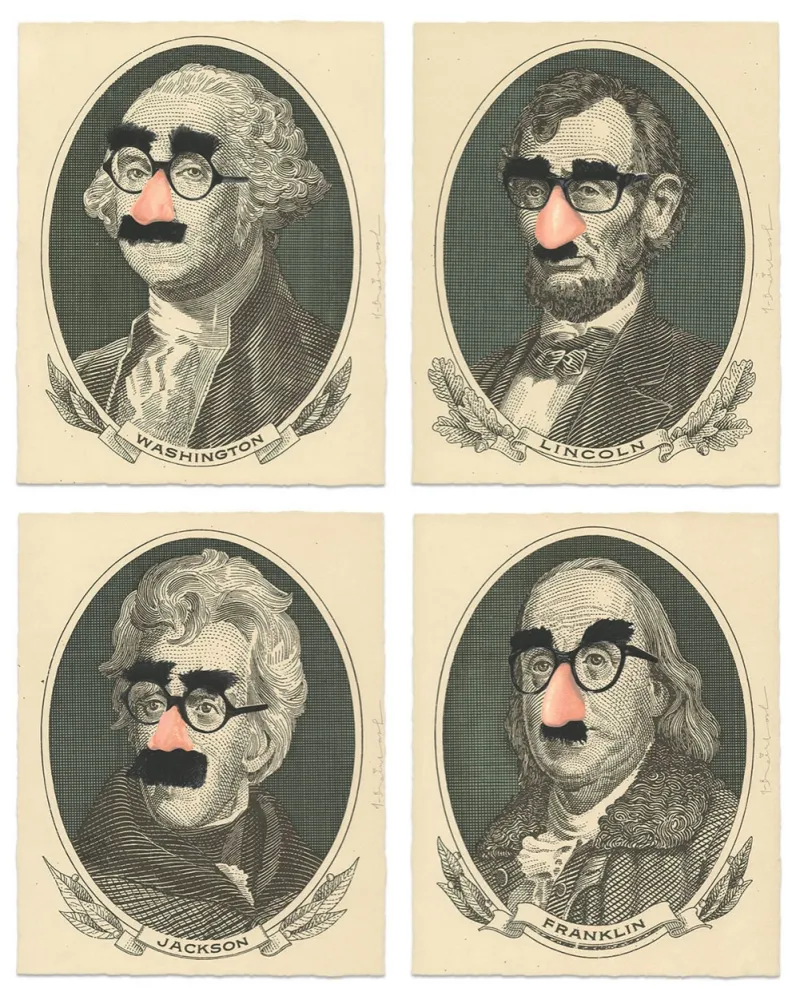 Screenprint Mr. Brainwash - INCOGNITO