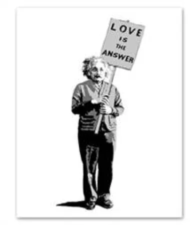 Screenprint Mr. Brainwash - Love is the Answer
