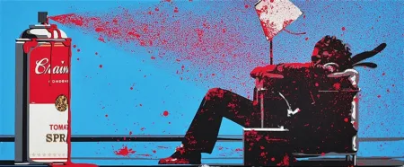 Screenprint Mr Brainwash - Max Spray