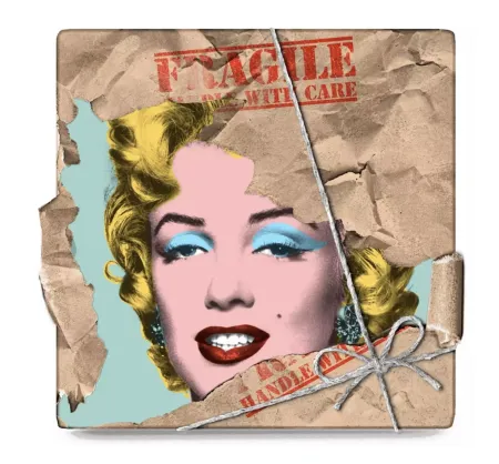 Screenprint Mr Brainwash - Monroe POPfolio - Fragile