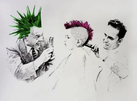 Screenprint Mr Brainwash - My First Concert