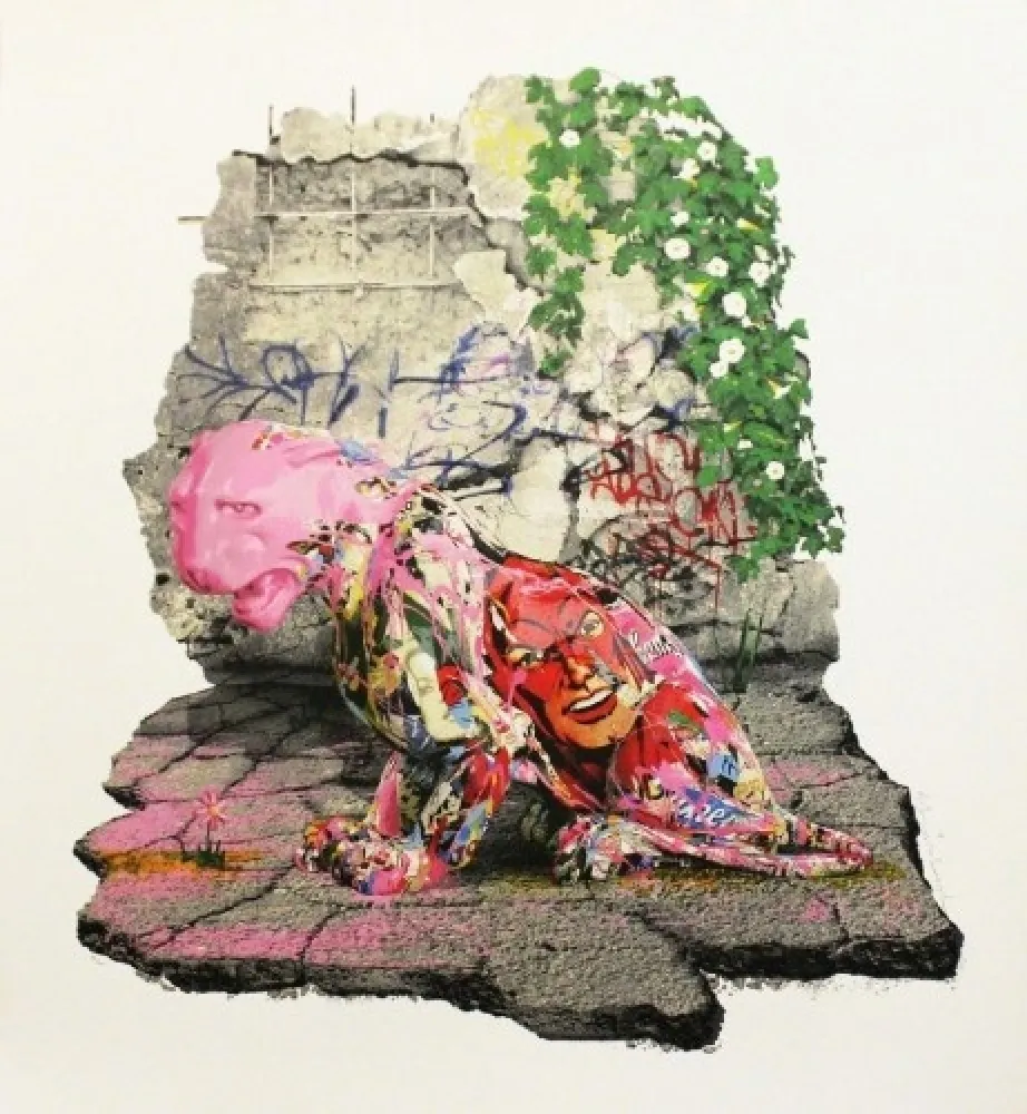 Screenprint Mr Brainwash - Nepal Relief Fundraiser