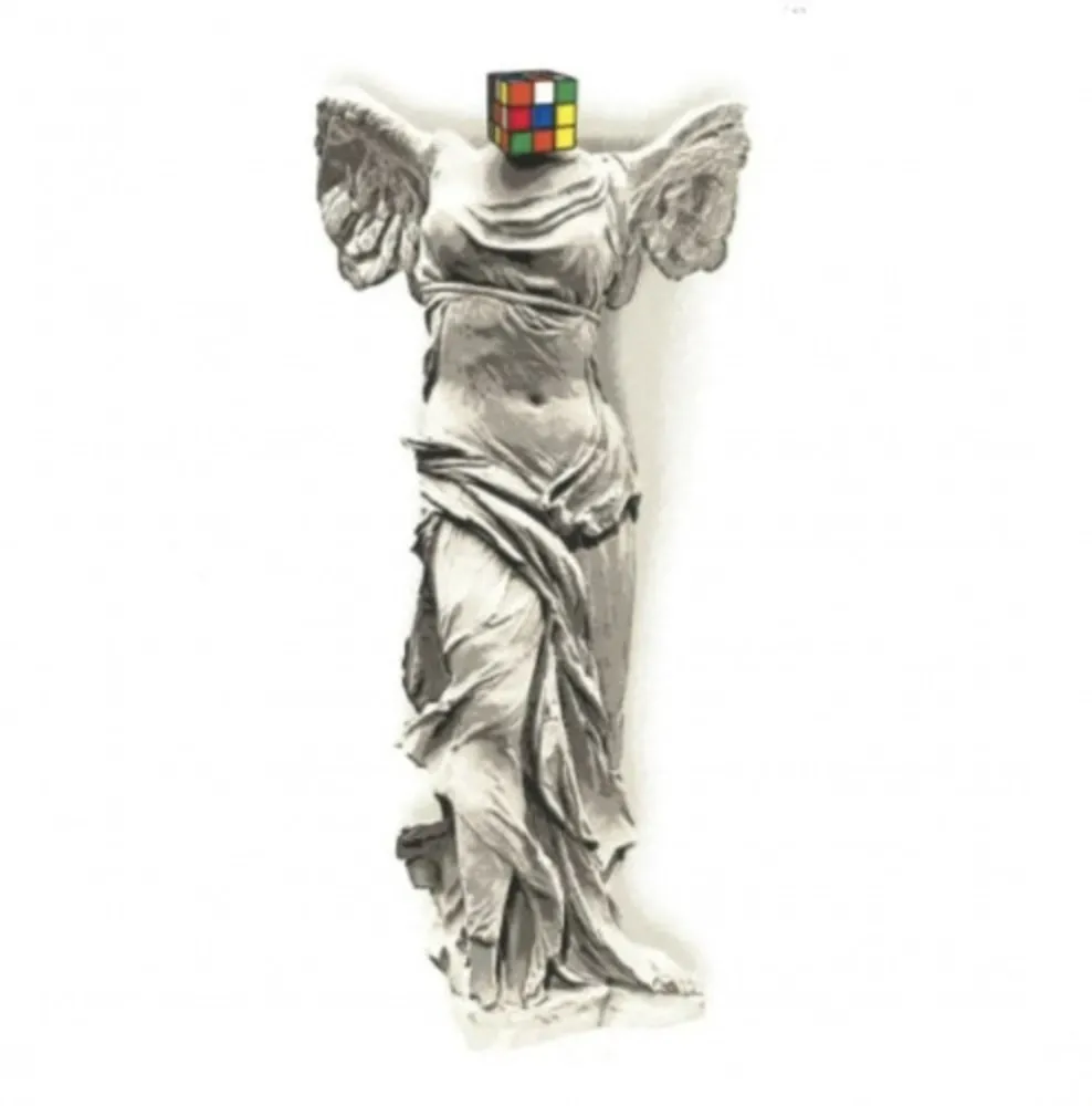 Screenprint Mr Brainwash - Rubik's Victory