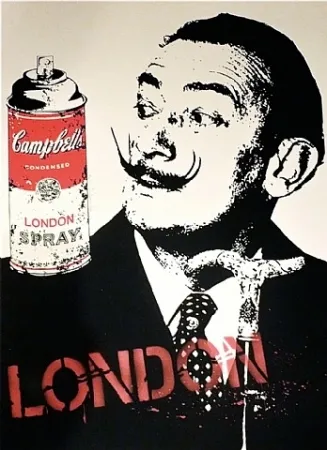Screenprint Mr. Brainwash - Surreal