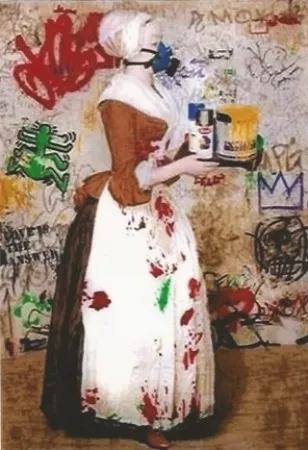 Screenprint Mr. Brainwash - The Chocolate Vandal