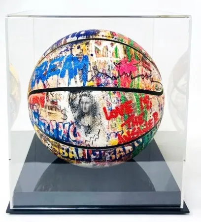 Screenprint Mr. Brainwash - Untitled (Basketball)