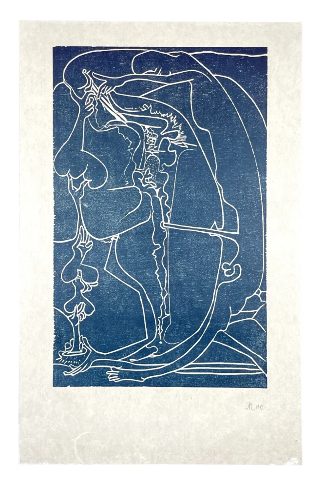 Woodcut Müller - 13 FOIS ELLE ET MOI - L'ARC