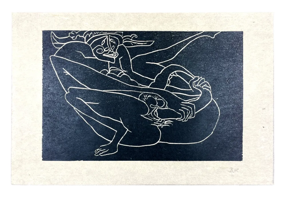 Woodcut Müller - 13 FOIS ELLE ET MOI - PAZZO