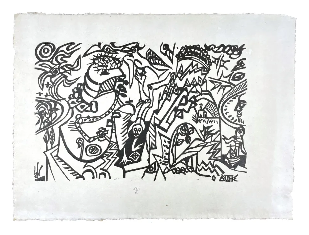 Woodcut Müller - AYTHE