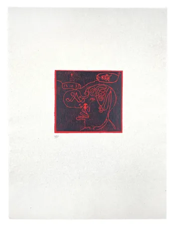 Woodcut Müller - CERY