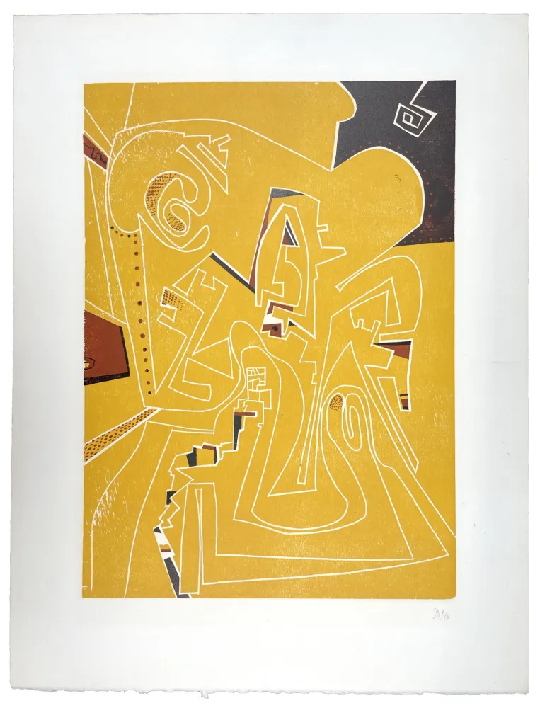 Woodcut Müller - CIRQUE