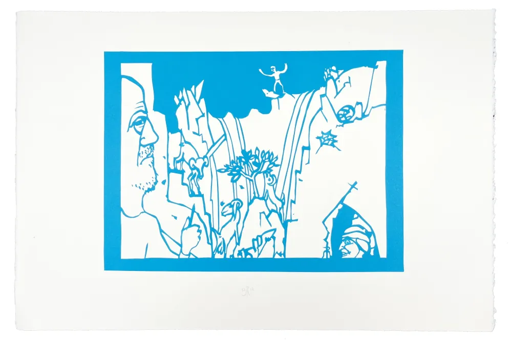 Woodcut Müller - FARANGI