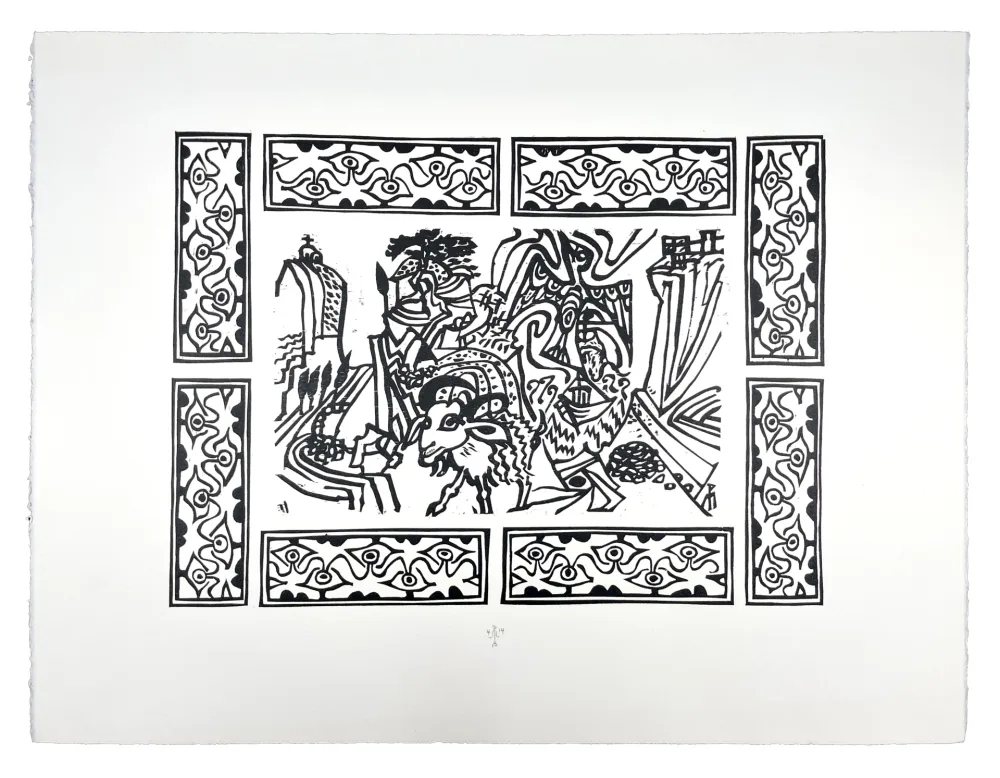 Woodcut Müller - KATEIKA