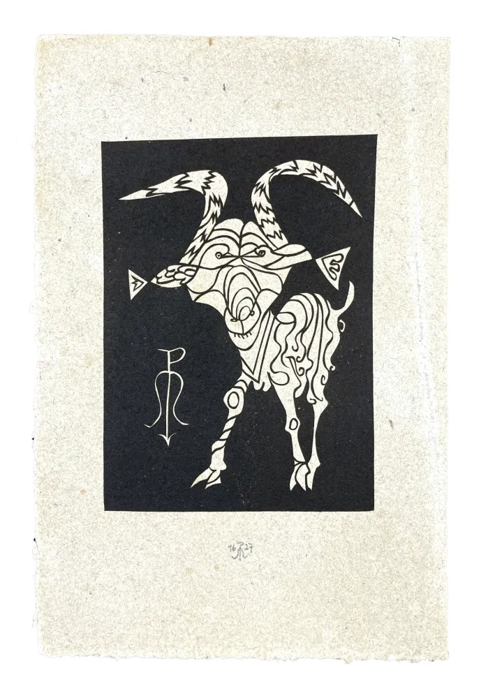 Woodcut Müller - KATSIKAKI