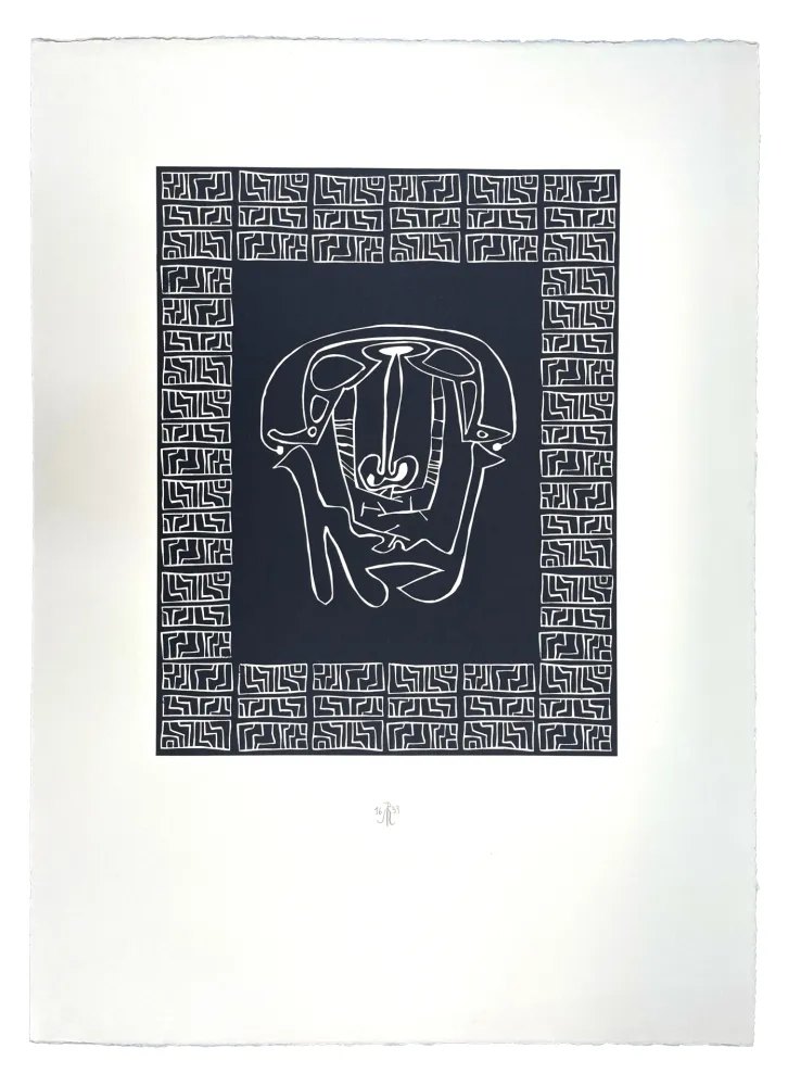 Woodcut Müller - KEFALI (b)